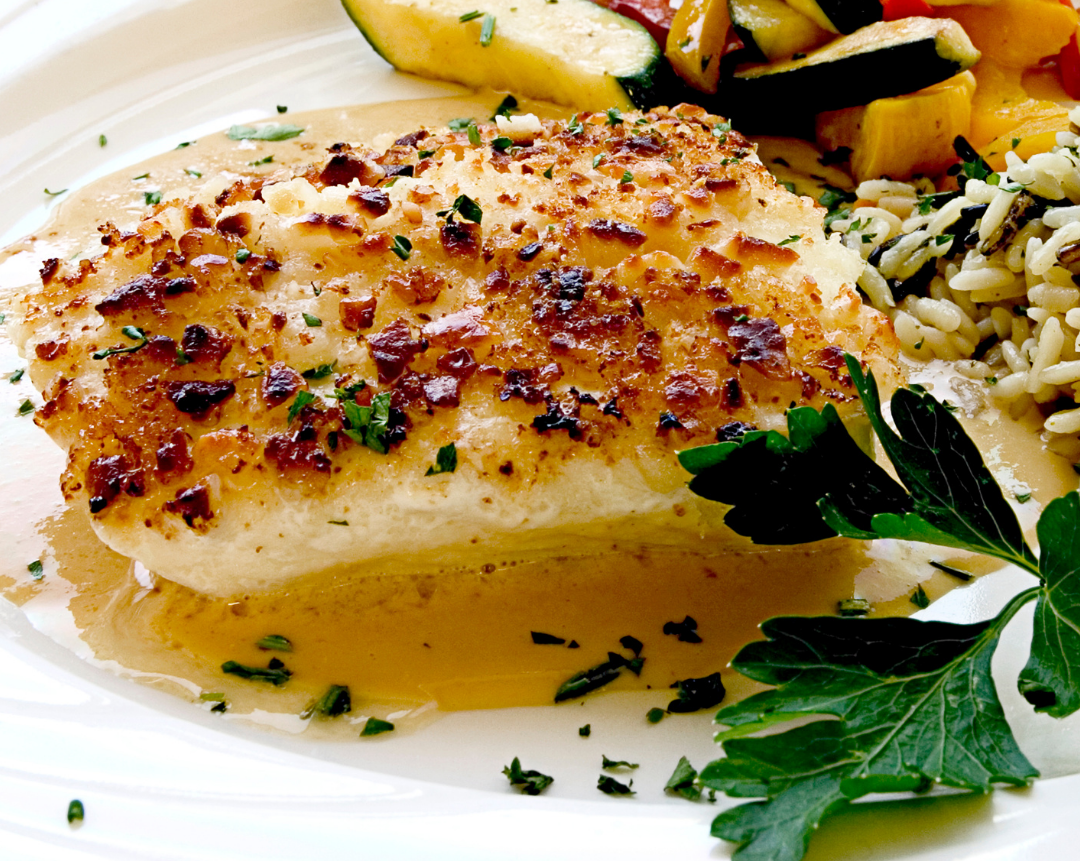 Potato-Crusted Cod