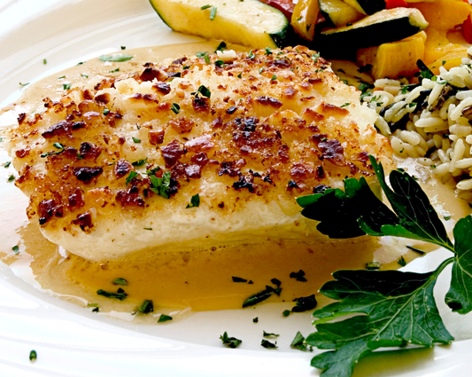 Potato-Crusted Cod